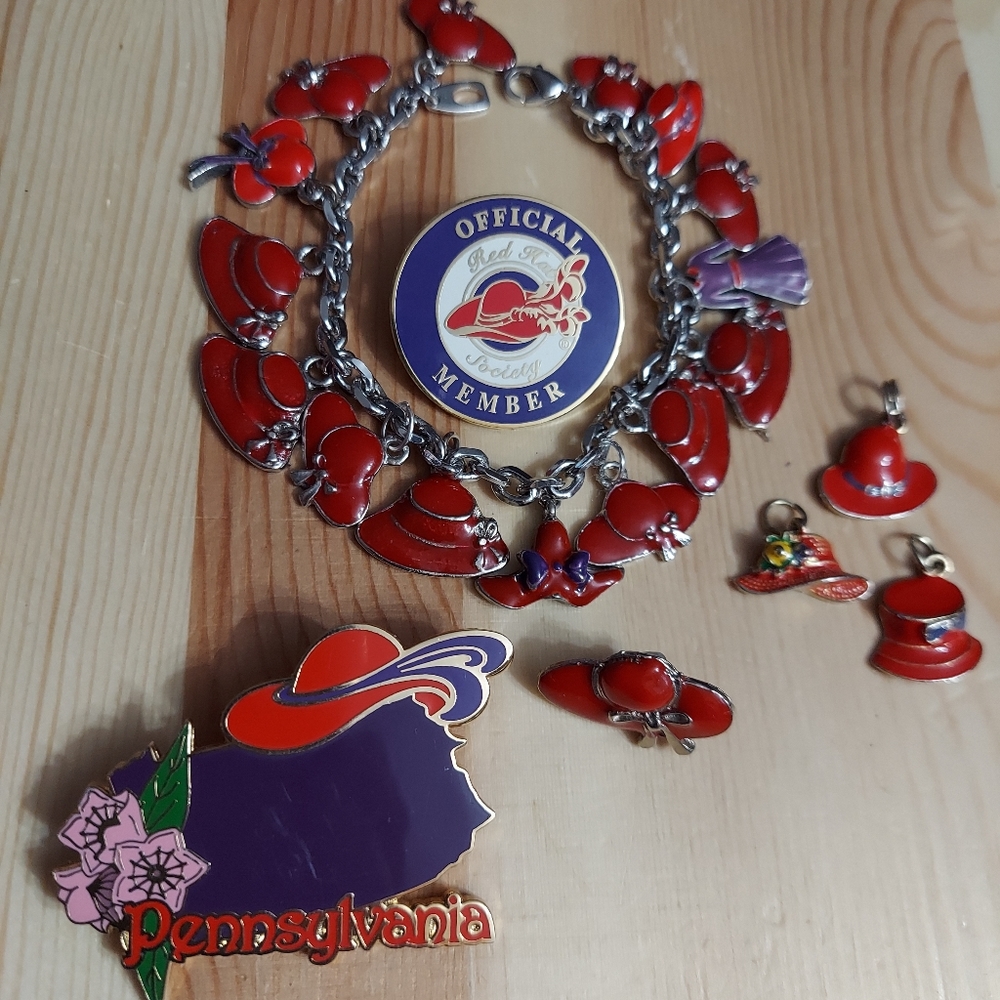 Red Hat Lady Society Goodies
